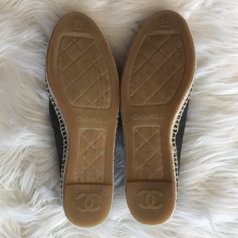 ‼️SOLD‼️ Chanel Black Espadrilles - Picture 4 of 8
